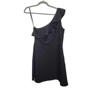 Banana Republic ruffle one shoulder dress size 6